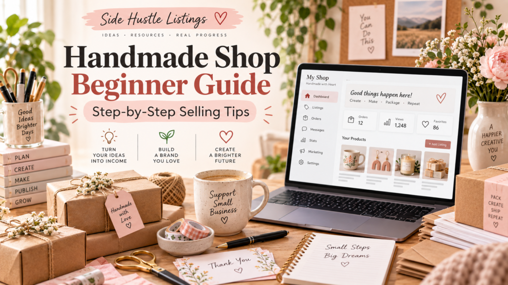 selling handmade stuff online